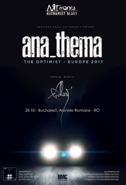 Anathema - concert 2017, Foto: Artmania
