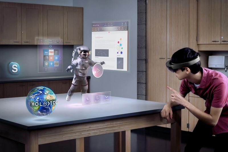 Microsoft HoloLens, Foto: Microsoft