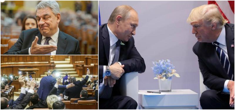 Politic show, Foto: Colaj foto