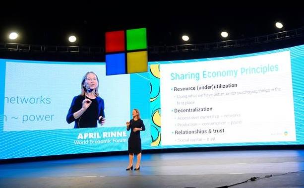 April Rinne _ Forumul Economic Mondial, Foto: Hotnews