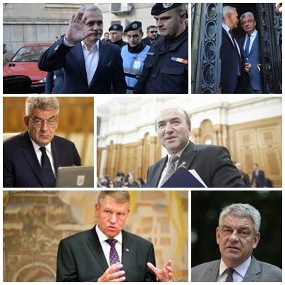 Politic show, Foto: Colaj foto