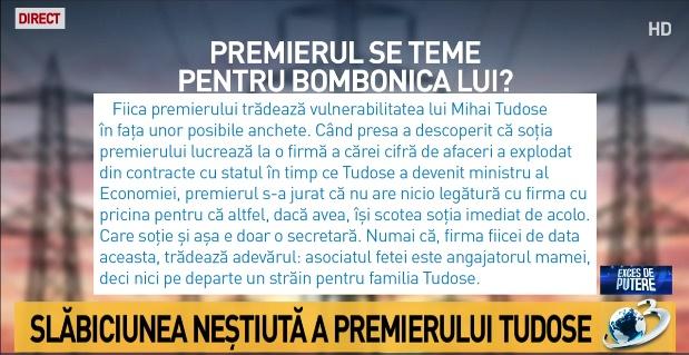 Antena 3, emisiune critica la adrea lui Mihai Tudose, Foto: captura Antena 3
