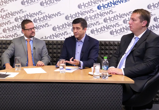 Horia Braun, Florian Libocor si Andrei Radulescu, Foto: Hotnews