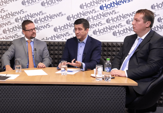 Horia Braun, Florian Libocor si Andrei Radulescu, Foto: Hotnews