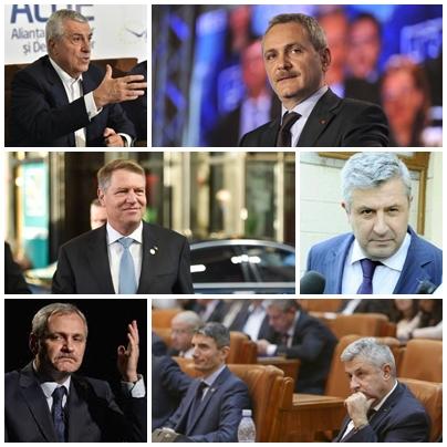 Politic show, Foto: Colaj foto