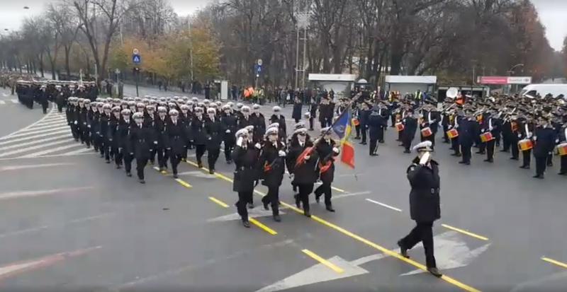 Repetitie generala pentru parada de 1 decembrie, Foto: MApN