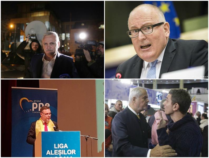 Politic show, Foto: Colaj foto