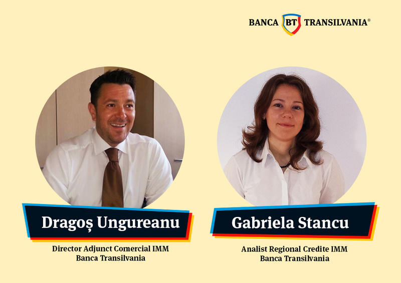 Dragos Ungureanu, Gabriela Stancu, Foto: Banca Transilvania