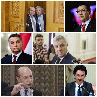 Politic show, Foto: Colaj foto