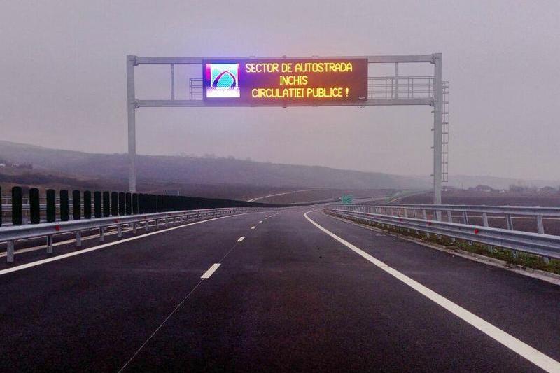 Interzis pe autostrada, Foto: Asociatia Pro Infrastructura