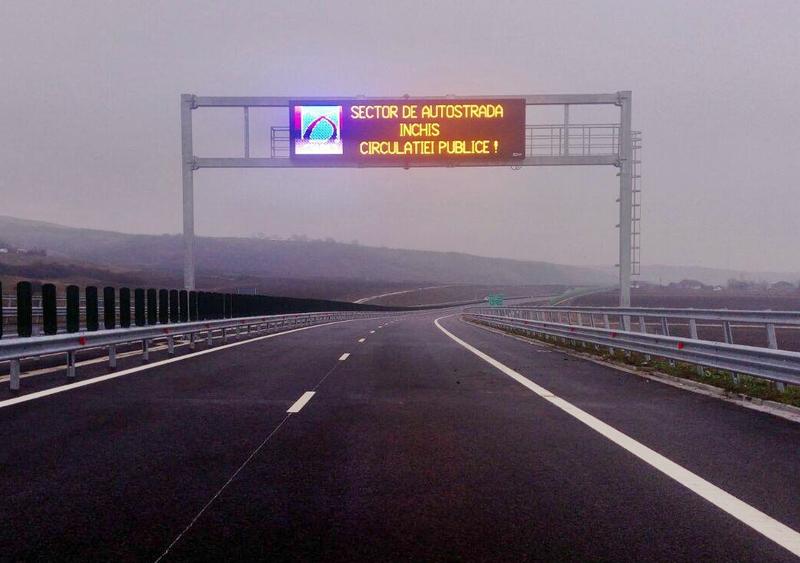 Interzis pe autostrada, Foto: Asociatia Pro Infrastructura