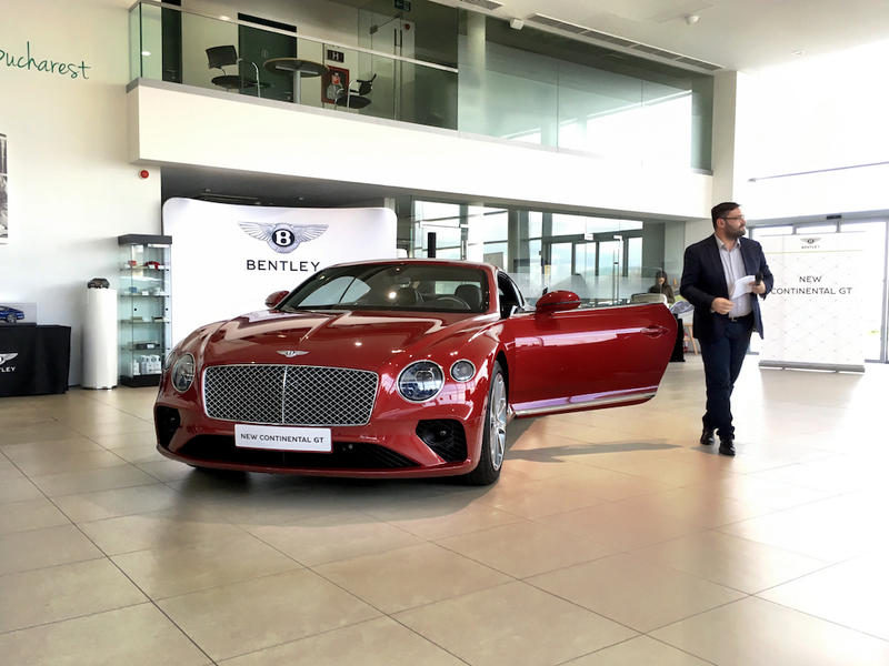 Adrian Pascu si Bentley Continental GT, Foto: 0-100.ro