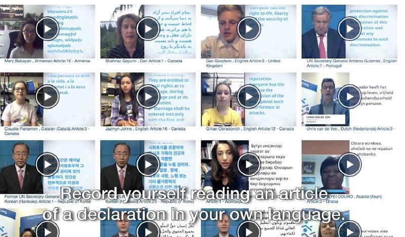 Campanie ONU de constientizare a drepturilor omului, Foto: ONU