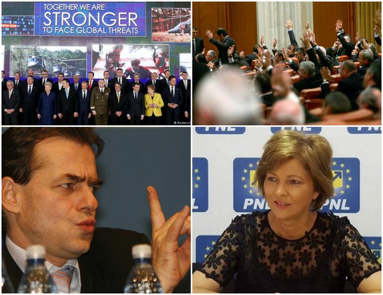 Politic show, Foto: Colaj foto