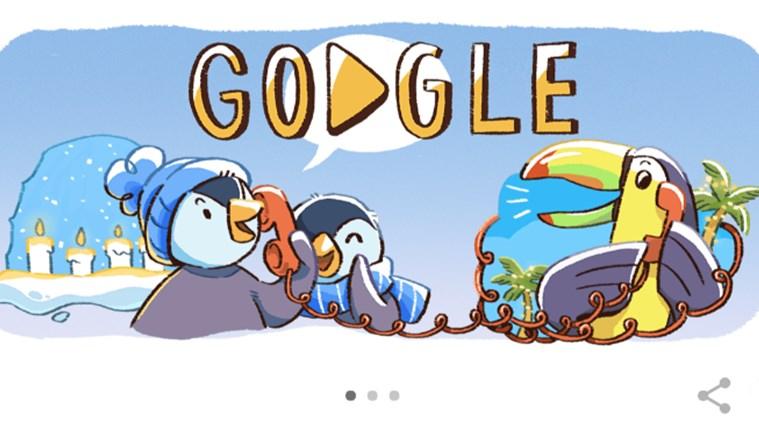 google doodle de sarbatori, Foto: google