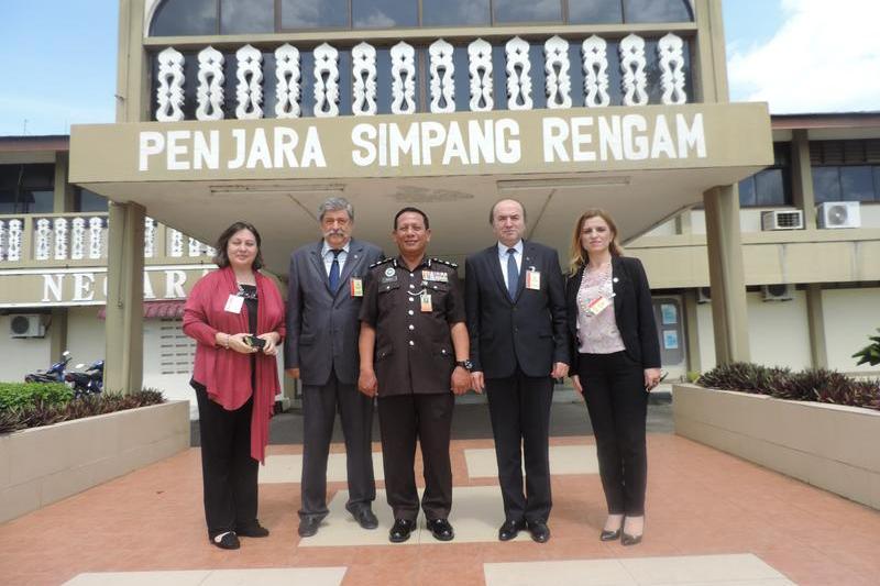 Tudorel Toader, vizita la inchisoarea malaeziana unde sunt doi romani condamnati la moarte, Foto: Ministerul Justitiei