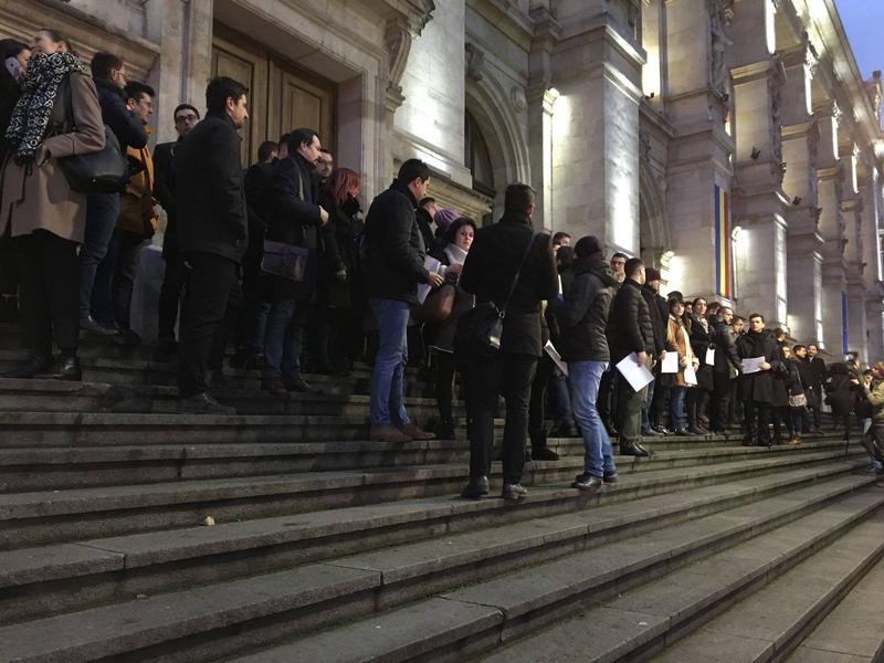 Protest al magistratilor din Bucuresti, Foto: Facebook / Ionel Stoica