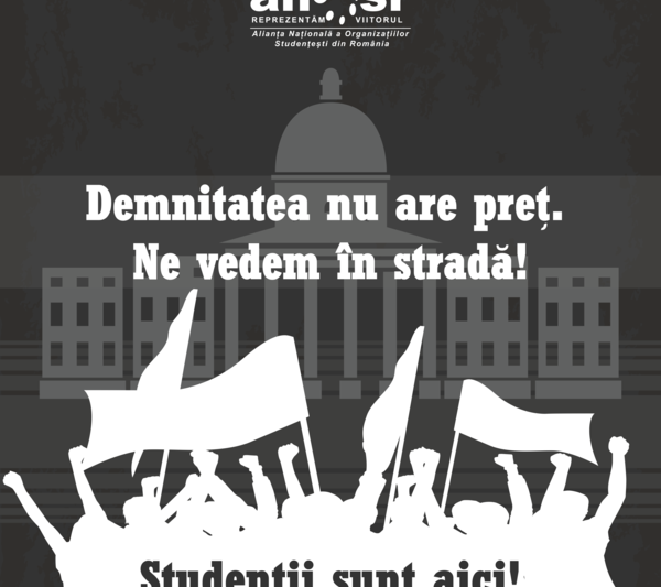 Studentii ies in strada, Foto: anosr.ro