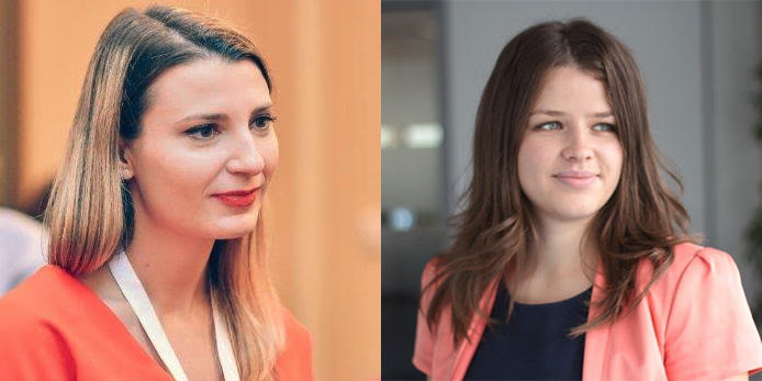 Camelia Malahov, Andreea Geacu, Foto: Deloitte Romania