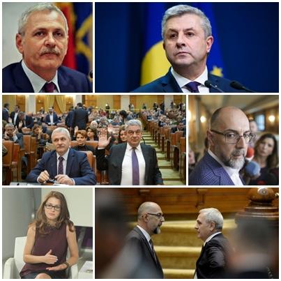 Politic show, Foto: Colaj foto