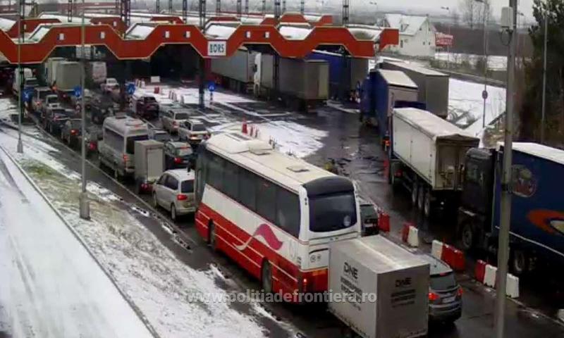 Aglomeratie in vami, Foto: Politia de Frontiera