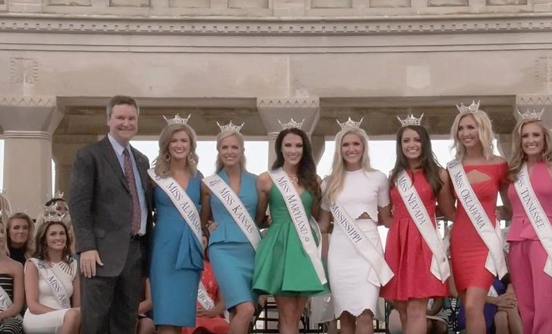 Sam Haskel si concurente la Miss America, Foto: Captura YouTube