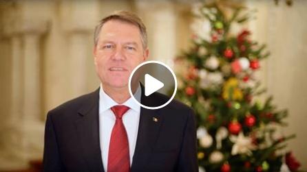 Klaus Iohannis, mesaj de Craciun, Foto: Captura Facebook