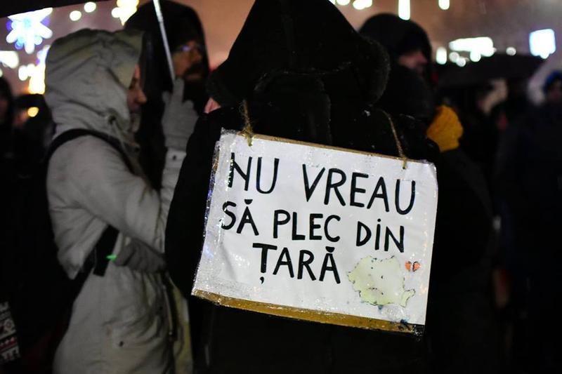 Mesaj de protest, Foto: Actual de Cluj