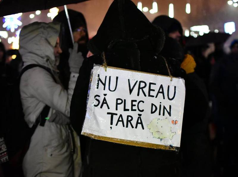 Mesaj de protest, Foto: Actual de Cluj