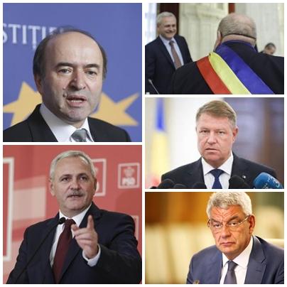 Politic show, Foto: Colaj foto