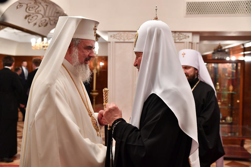 Patriarhii Daniel si Kiril la Moscova, Foto: basilica.ro