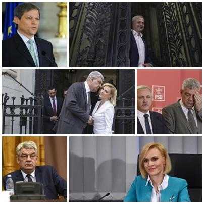 Politic show, Foto: Colaj foto