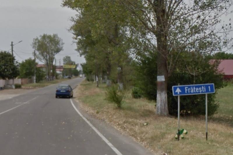 Fratesti, judetul Giurgiu, Foto: Google Street View