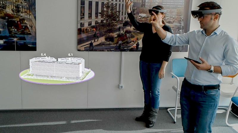Cum arata cliadirile in aplcatia pentru HoloLens, Foto: Skanska