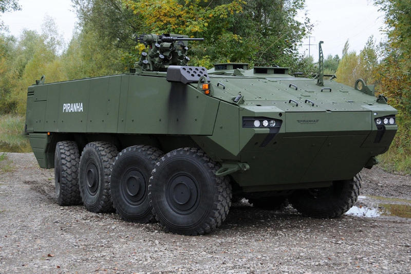 Transportor blindat Piranha 5, Foto: Mowag