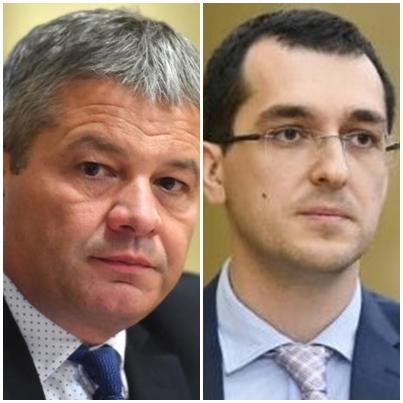 Florian Bodog si Vlad Voiculescu, Foto: Colaj foto: Agerpres / gov.ro