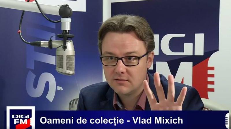 Vlad Mixich la Digi Fm, Foto: Captura Digi Fm