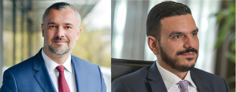 Andrei Burz-Pinzaru si Dimitrios Goranitis, Foto: Hotnews