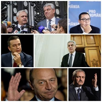 Politic show, Foto: Colaj foto