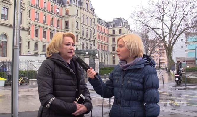 Viorica Dancila, Foto: Captura YouTube