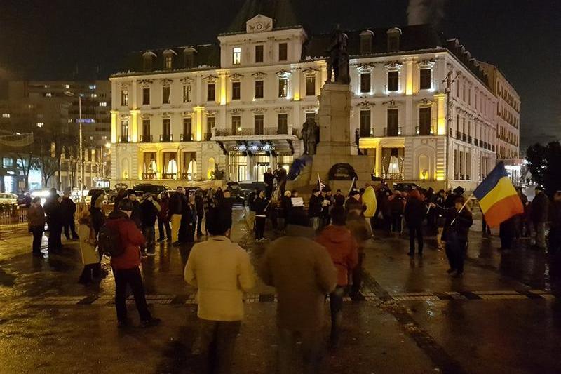 Protest Iasi, Foto: Hotnews