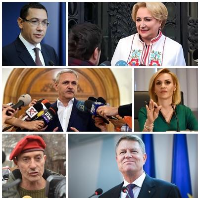 Politic show, Foto: Colaj foto