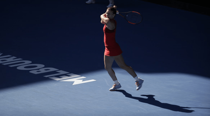 Simona Halep, la Melbourne, Foto: ausopen.com