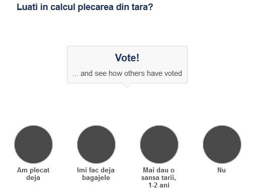 Sondaj migratie, Foto: Hotnews