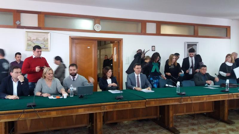 Imagine din timpul audierilor de marti, Foto: Hotnews