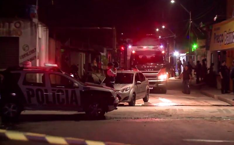 Atac armat intr-o discoteca din Fortaleza, Brazilia, Foto: Captura YouTube