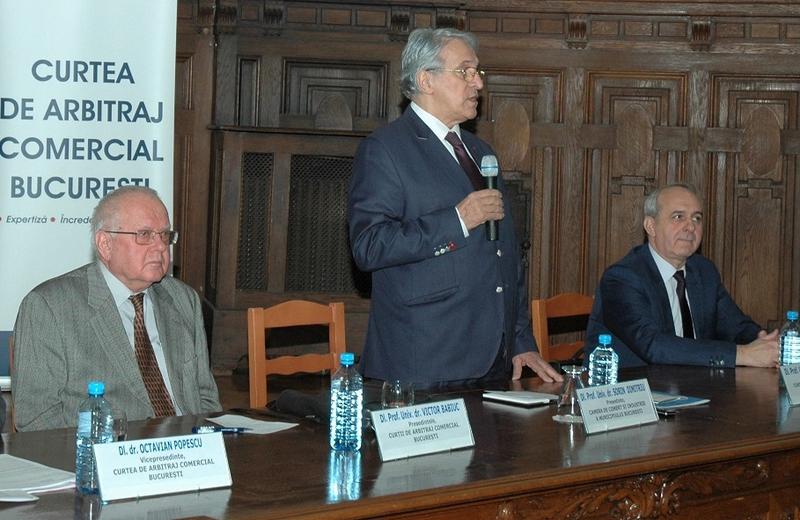 Victor Babiuc (stanga), Foto: CCIR