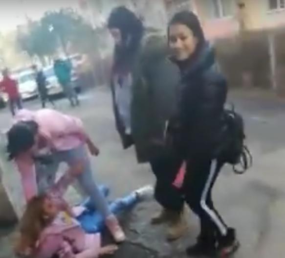 Bataie intre eleve in Alexandria, Foto: Captura YouTube