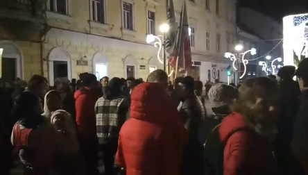 Protest Cluj, Foto: Captura video