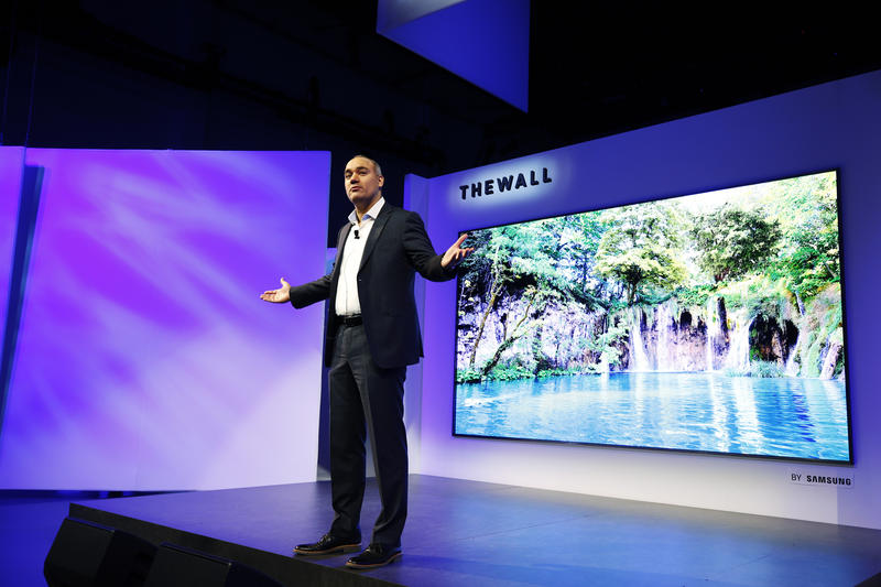 Televizorul modular The Wall, Foto: Samsung